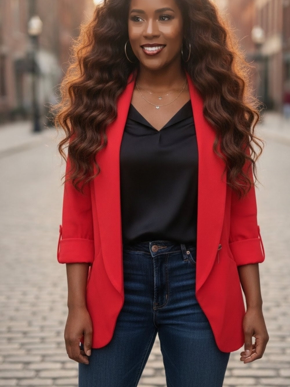 Ricki's Red Blazer Jacket